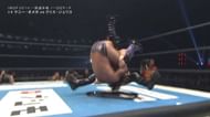 Kenny Omega performs the One Winged Angel on Chris Jericho